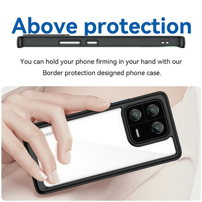 For Xiaomi 13 Pro 5G Case TPU +Acrylic Protective Clear Phone Cover