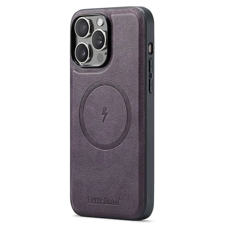 FIERRE SHANN 028 Style For iPhone 16 Pro Max Case Magnetic Detachable Card Slots Leather Back Cover