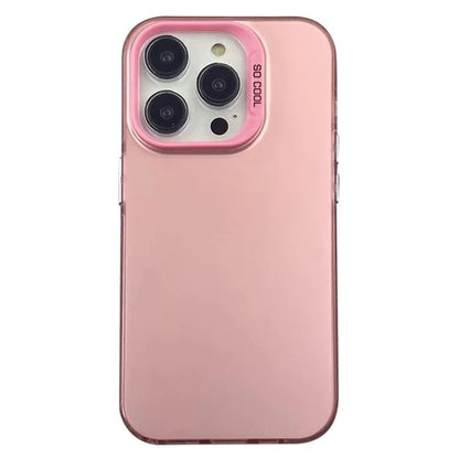 For iPhone 16 Pro Case IMD Silver Color Finish TPU+PC Phone Cover