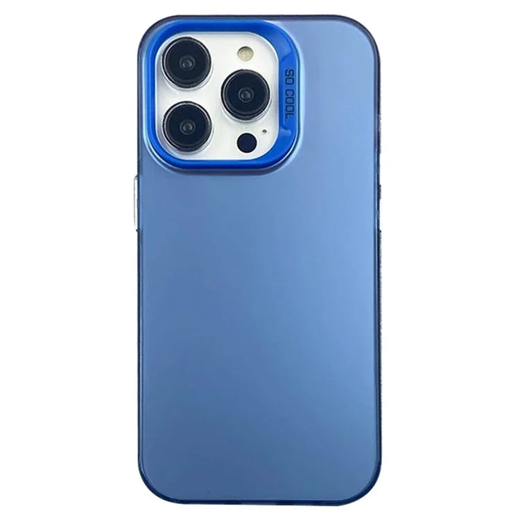 For iPhone 15 Pro Max Case IMD Silver Color Finish TPU+PC Phone Cover