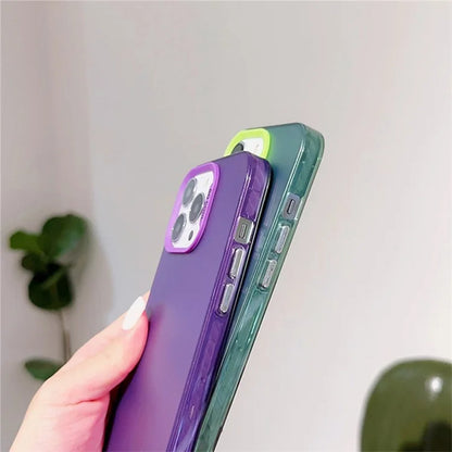 For iPhone 15 Pro Max Case IMD Silver Color Finish TPU+PC Phone Cover