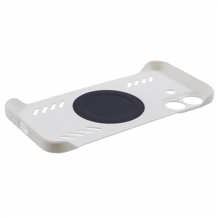 For iPhone 16 Plus Case Hard PC Frameless Heat Dissipation Phone Cover