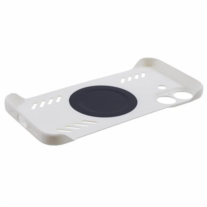 For iPhone 16 Plus Case Hard PC Frameless Heat Dissipation Phone Cover