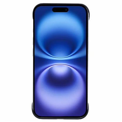 For iPhone 16 Plus Case Hard PC Frameless Heat Dissipation Phone Cover