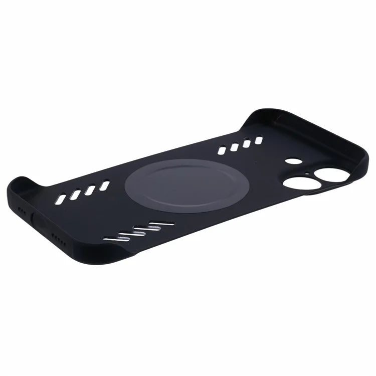 For iPhone 16 Plus Case Hard PC Frameless Heat Dissipation Phone Cover