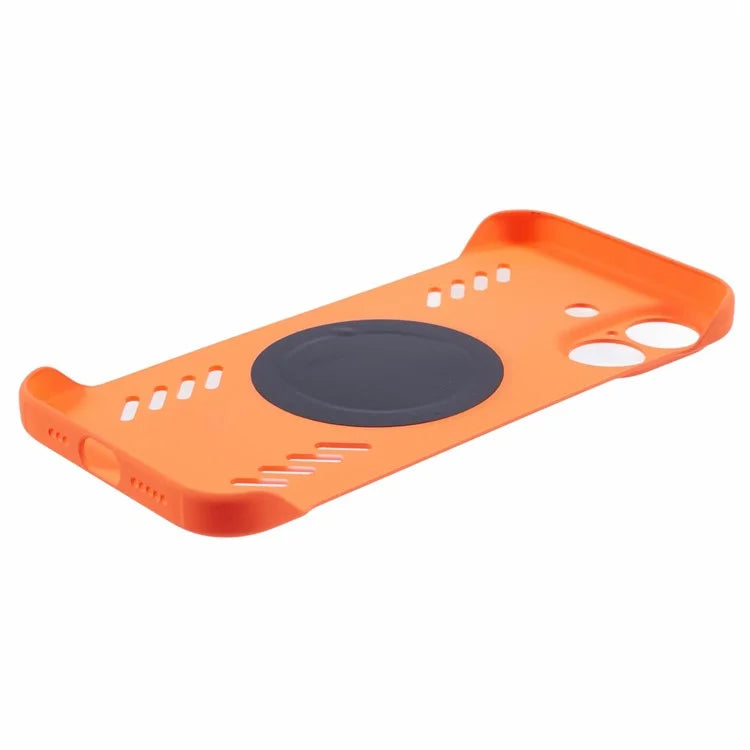 For iPhone 16 Plus Case Hard PC Frameless Heat Dissipation Phone Cover