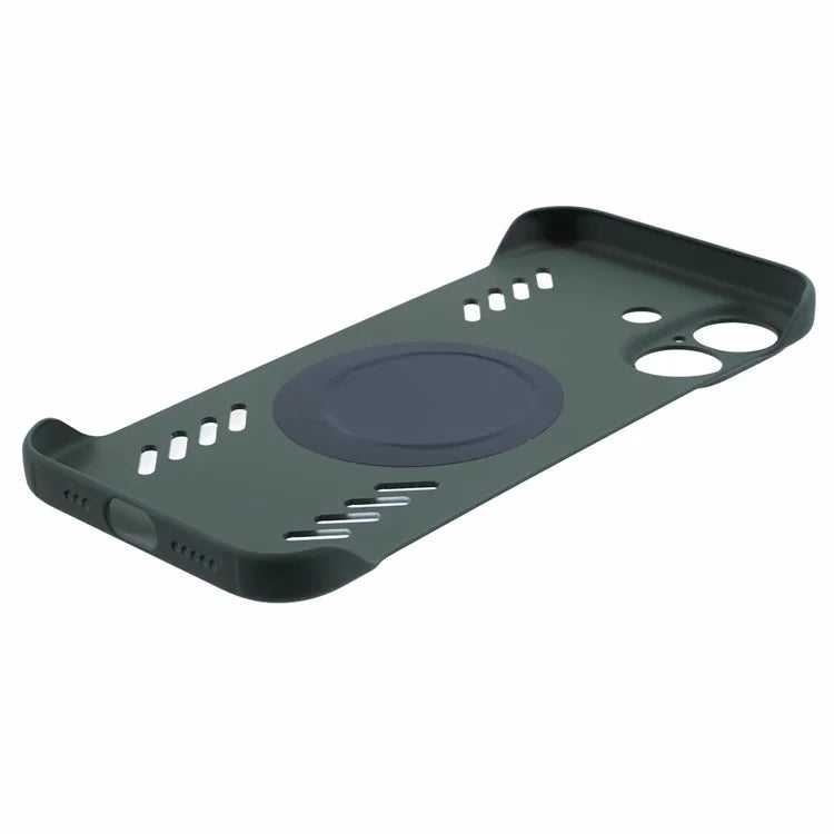 For iPhone 16 Plus Case Hard PC Frameless Heat Dissipation Phone Cover