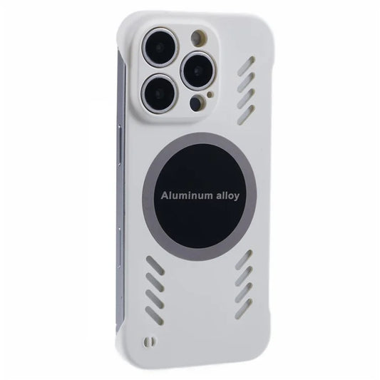 For iPhone 16 Pro Max Case Hard PC Frameless Heat Dissipation Phone Cover