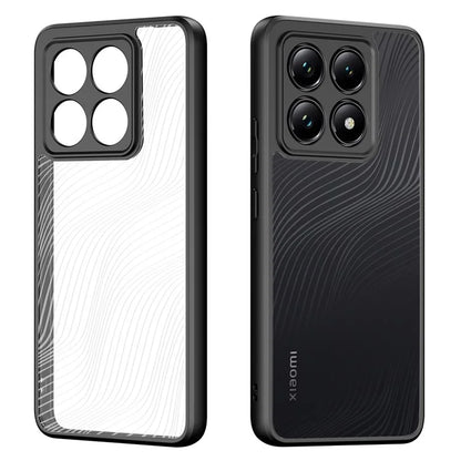 DUX DUCIS Aimo Series For Xiaomi 14T Case TPU+PC Matte Phone Cover (REACH Certification) - Black