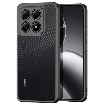 DUX DUCIS Aimo Series For Xiaomi 14T Pro Case TPU+PC Matte Phone Cover (REACH Certification) - Black