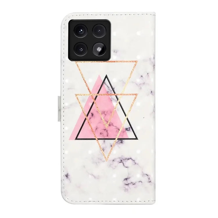 For Xiaomi 14T Case 3D Creative Pattern PU Leather Stand Phone Cover