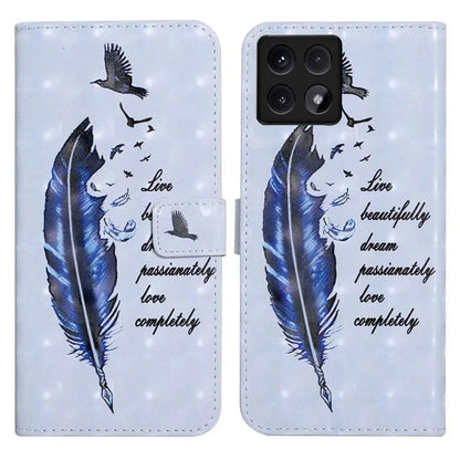 For Xiaomi 14T Case 3D Creative Pattern PU Leather Stand Phone Cover