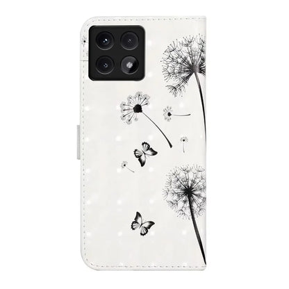 For Xiaomi 14T Case 3D Creative Pattern PU Leather Stand Phone Cover