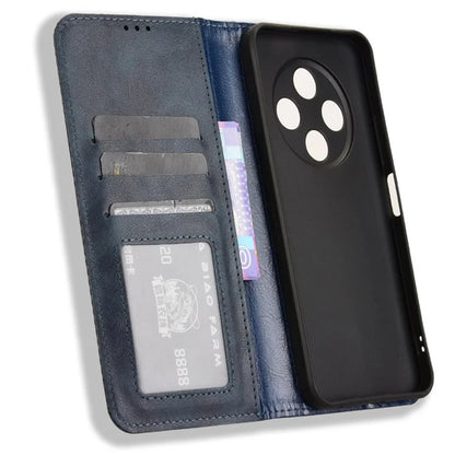 For TECNO Spark 30C kL5n Leather Case Wallet Stand Retro Texture Phone Cover