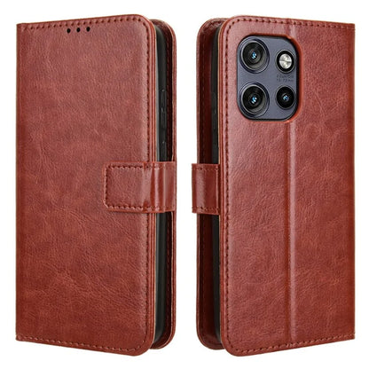 For Motorola Edge 50 Neo 5G  /  Moto S50 5G Case Crazy Horse Texture PU Leather Phone Wallet Cover