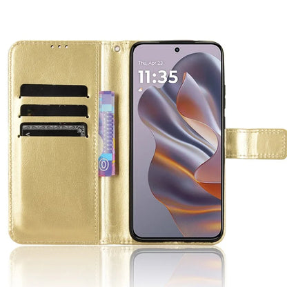 For Motorola Edge 50 Neo 5G  /  Moto S50 5G Case Crazy Horse Texture PU Leather Phone Wallet Cover