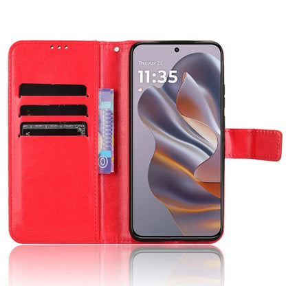For Motorola Edge 50 Neo 5G  /  Moto S50 5G Case Crazy Horse Texture PU Leather Phone Wallet Cover