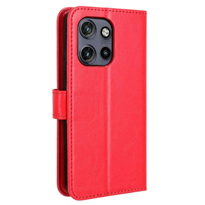 For Motorola Edge 50 Neo 5G  /  Moto S50 5G Case Crazy Horse Texture PU Leather Phone Wallet Cover