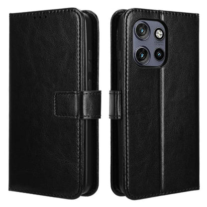 For Motorola Edge 50 Neo 5G  /  Moto S50 5G Case Crazy Horse Texture PU Leather Phone Wallet Cover