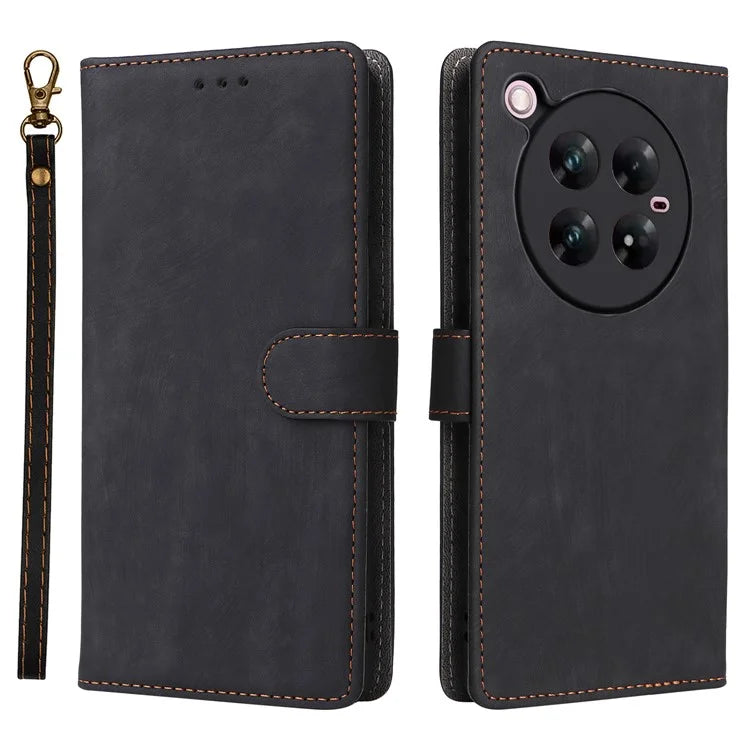 For Infinix Zero 40 5G X6861 Wallet Case RFID Blocking PU Leather Cover Stand View