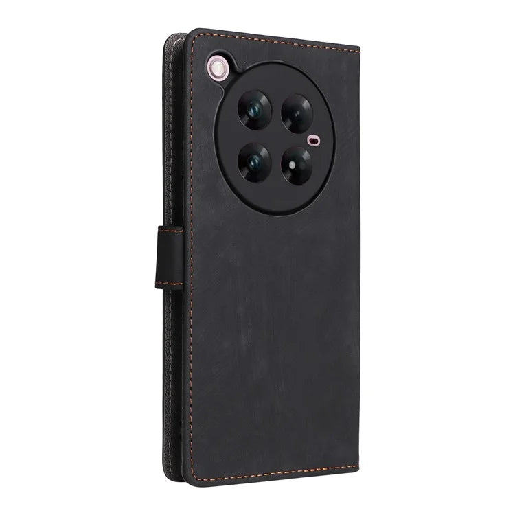 For Infinix Zero 40 5G X6861 Wallet Case RFID Blocking PU Leather Cover Stand View