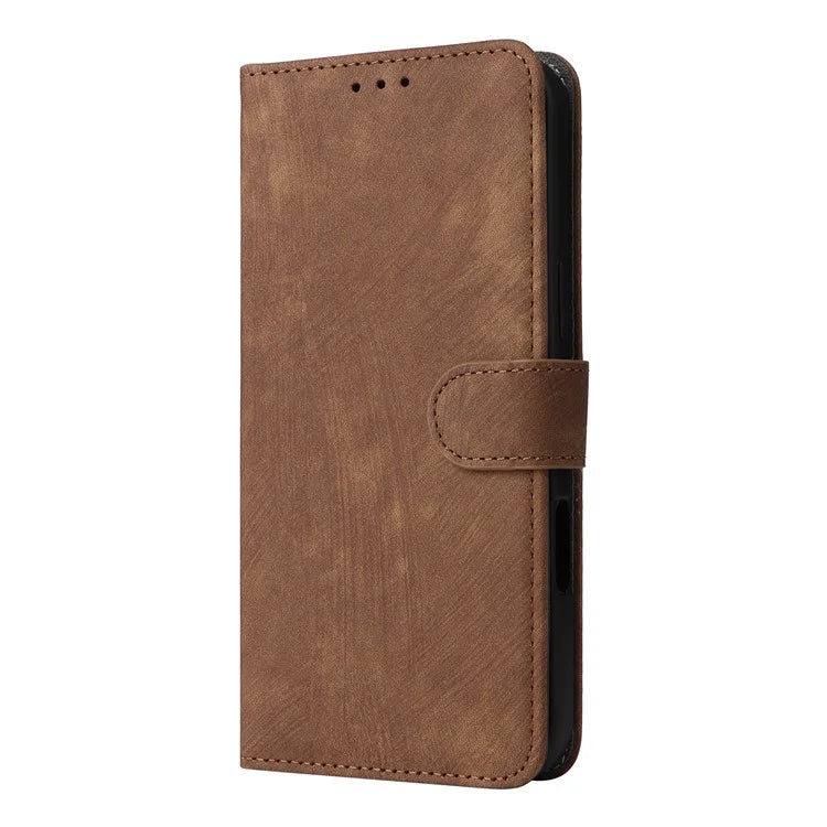 For iPhone 16 Pro Wallet Case RFID Blocking PU Leather Cover Stand View