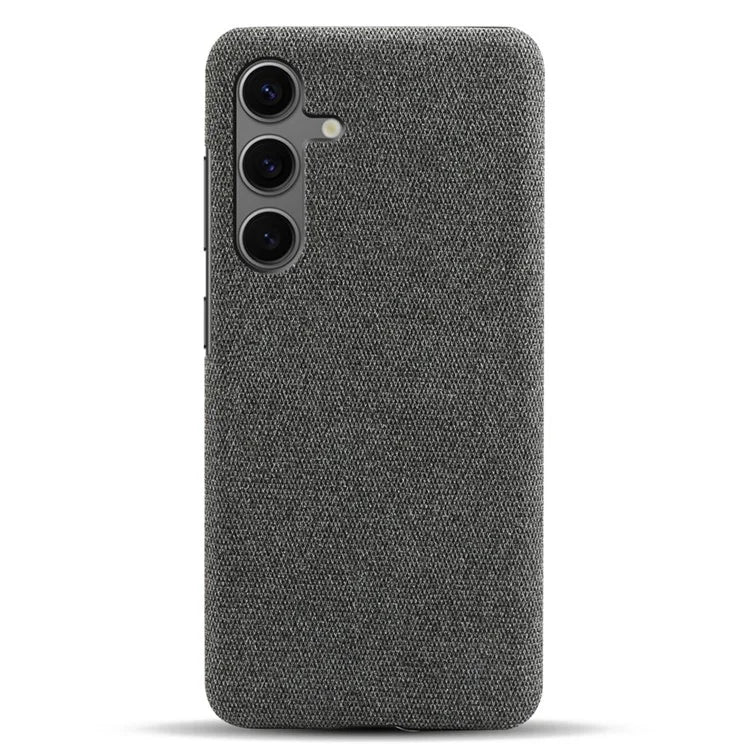 For Samsung Galaxy S24 FE Case Cloth Texture Anti-Scratch Protective PC Phone Cover