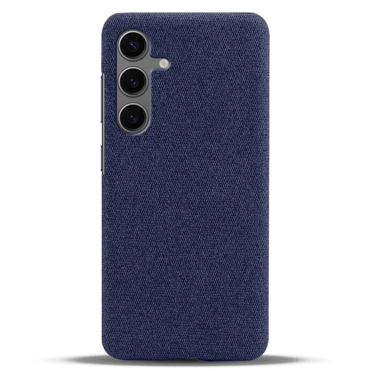 For Samsung Galaxy S24 FE Case Cloth Texture Anti-Scratch Protective PC Phone Cover