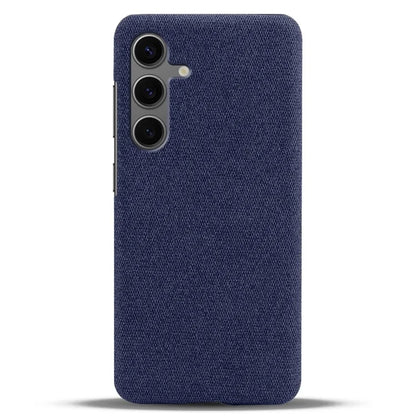 For Samsung Galaxy S24 FE Case Cloth Texture Anti-Scratch Protective PC Phone Cover