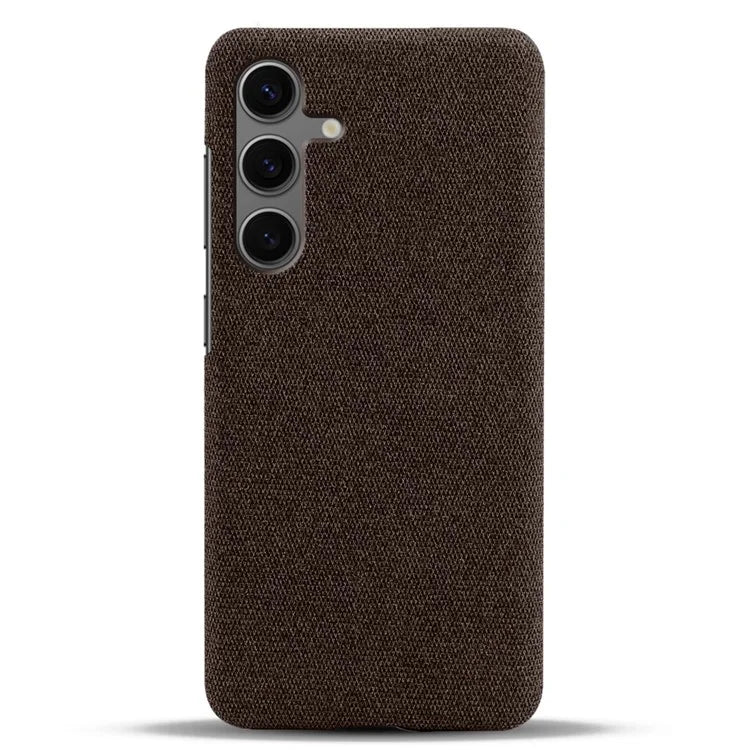For Samsung Galaxy S24 FE Case Cloth Texture Anti-Scratch Protective PC Phone Cover