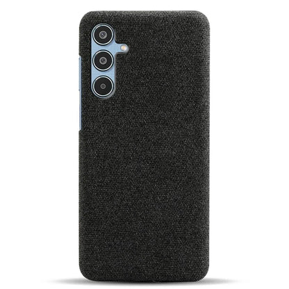 For Samsung Galaxy M35 5G Case Cloth Texture Anti-Scratch Protective PC Phone Cover
