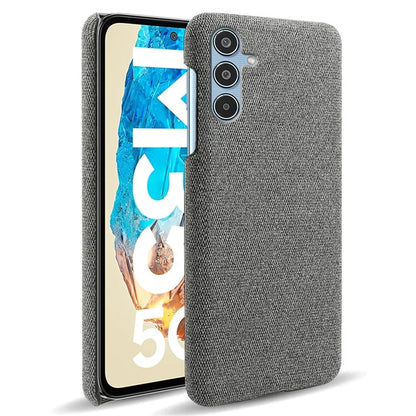 For Samsung Galaxy M35 5G Case Cloth Texture Anti-Scratch Protective PC Phone Cover