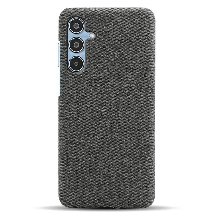 For Samsung Galaxy M35 5G Case Cloth Texture Anti-Scratch Protective PC Phone Cover