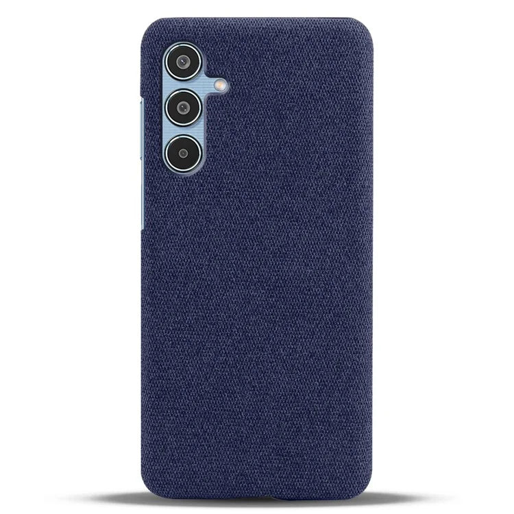 For Samsung Galaxy M35 5G Case Cloth Texture Anti-Scratch Protective PC Phone Cover