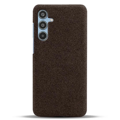 For Samsung Galaxy M35 5G Case Cloth Texture Anti-Scratch Protective PC Phone Cover