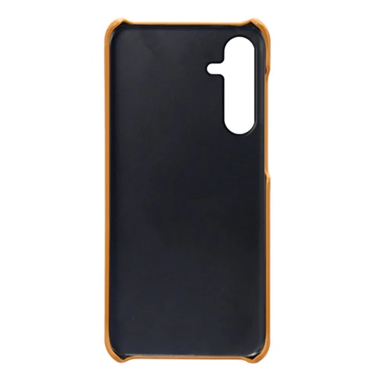 For Samsung Galaxy M35 5G Case Dual Card Slots PU Leather + Hard PC Phone Cover