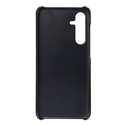 For Samsung Galaxy M35 5G Case Dual Card Slots PU Leather + Hard PC Phone Cover