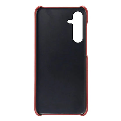 For Samsung Galaxy M35 5G Case Dual Card Slots PU Leather + Hard PC Phone Cover