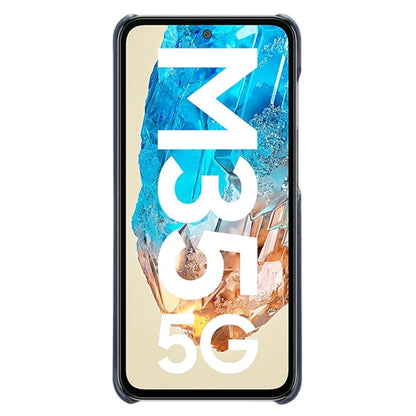 For Samsung Galaxy M35 5G Case Dual Card Slots PU Leather + Hard PC Phone Cover
