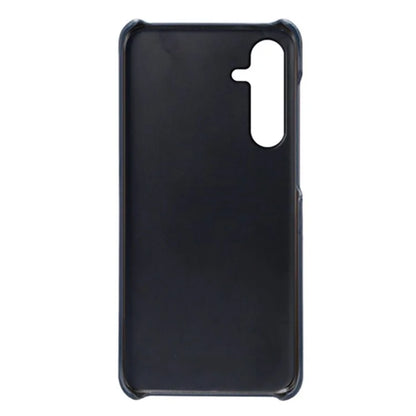 For Samsung Galaxy M35 5G Case Dual Card Slots PU Leather + Hard PC Phone Cover
