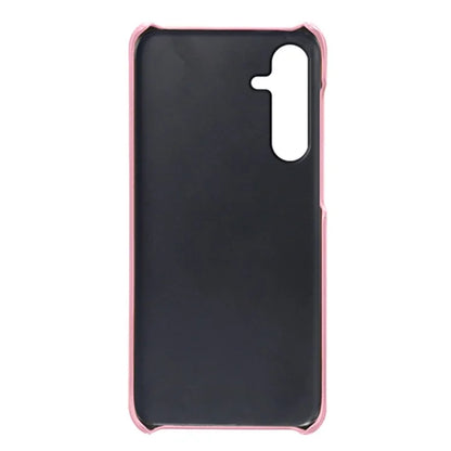 For Samsung Galaxy M35 5G Case Dual Card Slots PU Leather + Hard PC Phone Cover