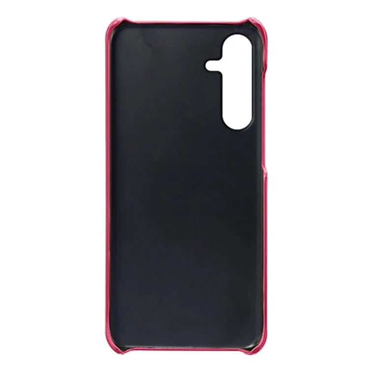 For Samsung Galaxy M35 5G Case Dual Card Slots PU Leather + Hard PC Phone Cover