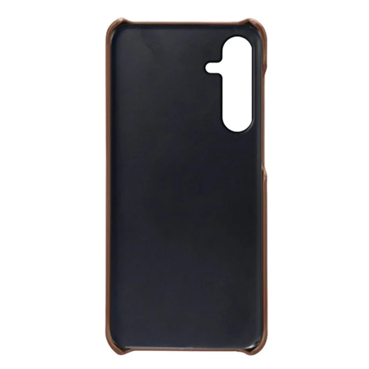 For Samsung Galaxy M35 5G Case Dual Card Slots PU Leather + Hard PC Phone Cover