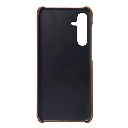 For Samsung Galaxy M35 5G Case Dual Card Slots PU Leather + Hard PC Phone Cover