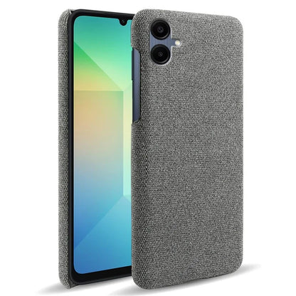 For Samsung Galaxy A06 Case Cloth Texture Anti-Scratch Protective PC Phone Cover