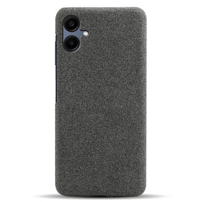 For Samsung Galaxy A06 Case Cloth Texture Anti-Scratch Protective PC Phone Cover