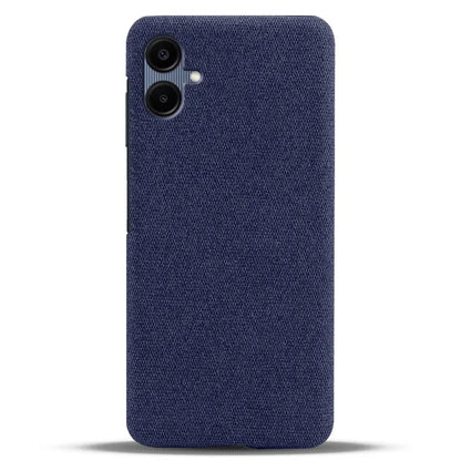 For Samsung Galaxy A06 Case Cloth Texture Anti-Scratch Protective PC Phone Cover