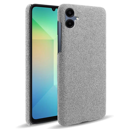 For Samsung Galaxy A06 Case Cloth Texture Anti-Scratch Protective PC Phone Cover