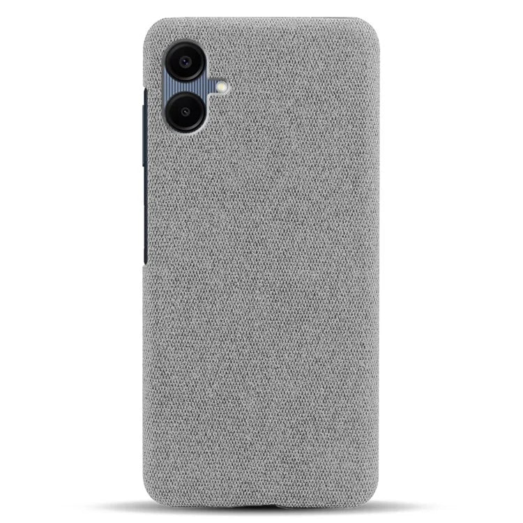 For Samsung Galaxy A06 Case Cloth Texture Anti-Scratch Protective PC Phone Cover