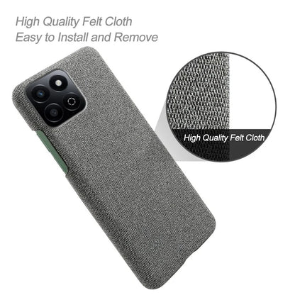 For Honor Play 60 Plus 5G Case Cloth Texture Anti-Scratch Protective PC Phone Cover